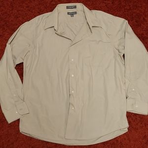 Tan Croft & Barrow Dress Shirt